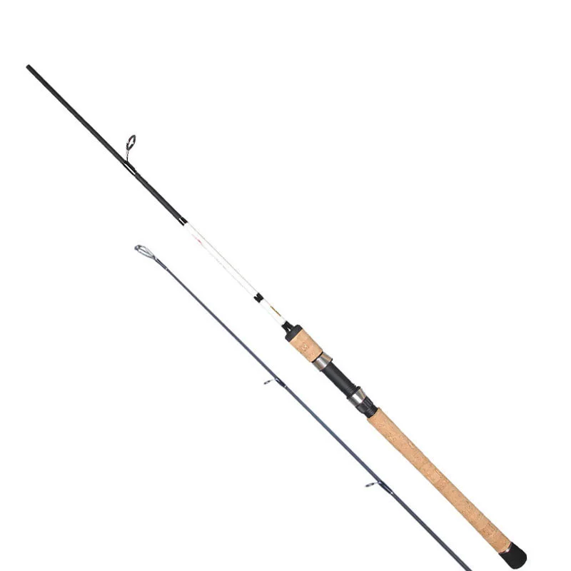 Booney M+ML  2 tips trolling rod spinning/casting fish rods carbon fiber fishing surf rod with cork handle grip