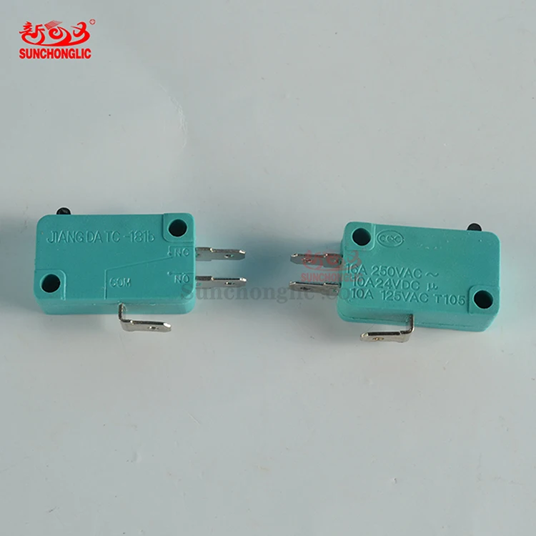 Sunchonglic high quality electric rice cooker micro switch 16A  rice cooker micro switches