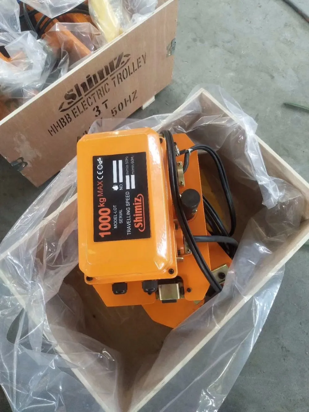 1ton 5ton Crane Hoist 220V-690V Lifting Equipment Electric Chain Hoist for Repairing Shop