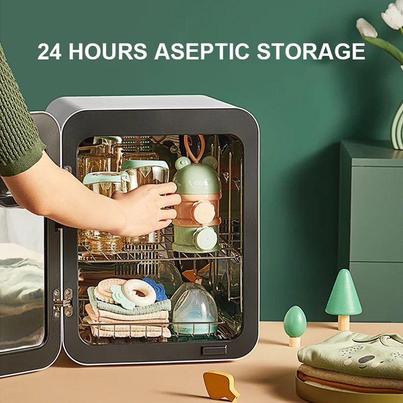 
2021 Multi-Function household baby product children bottle toys towel book disinfection uv sterilizer cabinet 