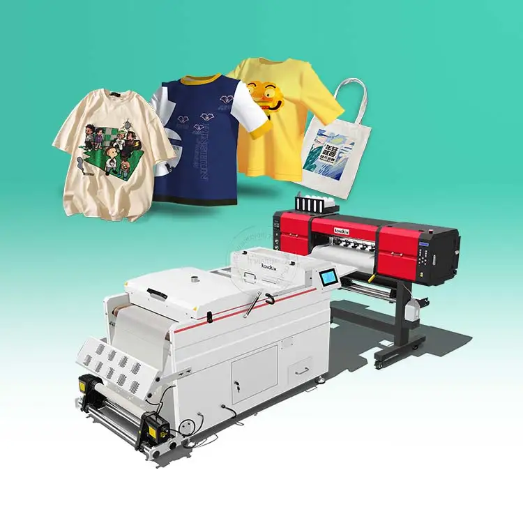 High Production 60cm 24inch dtf printer powder shaker dtf printers for t-shirt printing 2 or 4 i3200 xp600