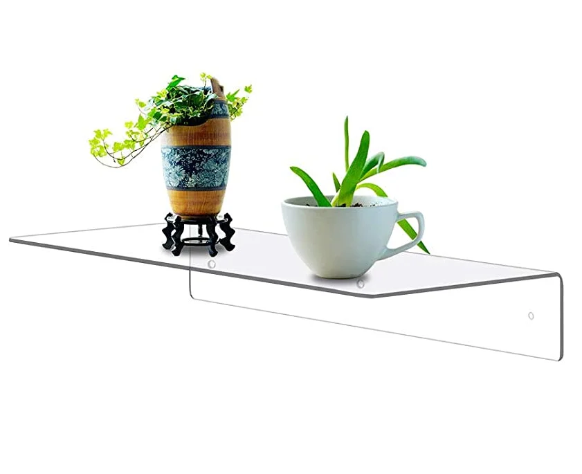 Acrylic  Window Shelf for Plants Indoor Hold Window Planter Succulents