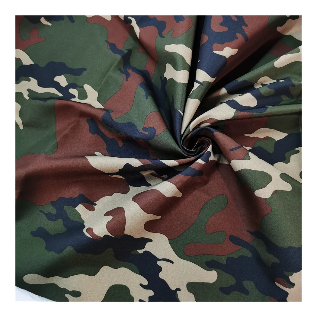 A military uniform digital printed polyester sport fabric poly fabric camouflage polypropylene printed fabric for men