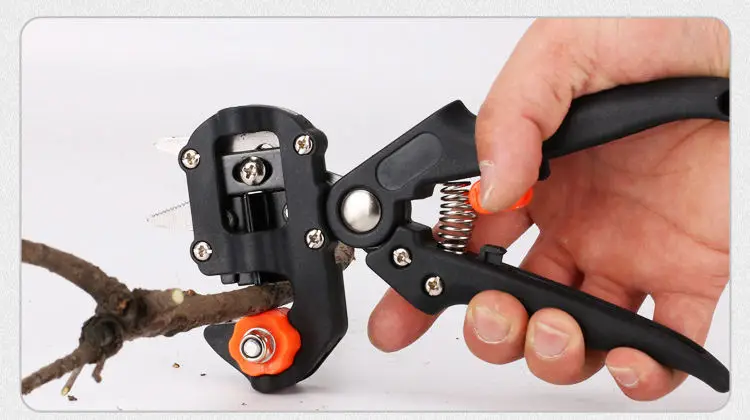 Grafting Scissor Professional Farming Pruning Shears Fruit Tree Secateurs Pruning Cutting Knife Garden Tools