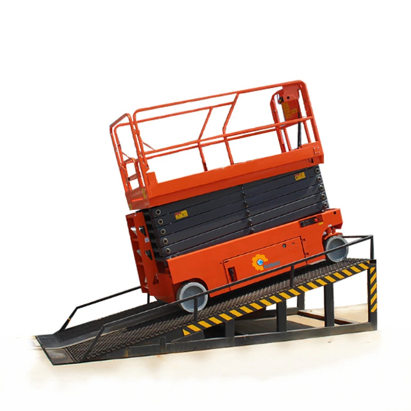 Electric scissor lifts, manual sissor lifts, hydraulic mobile scissor lift table for sale