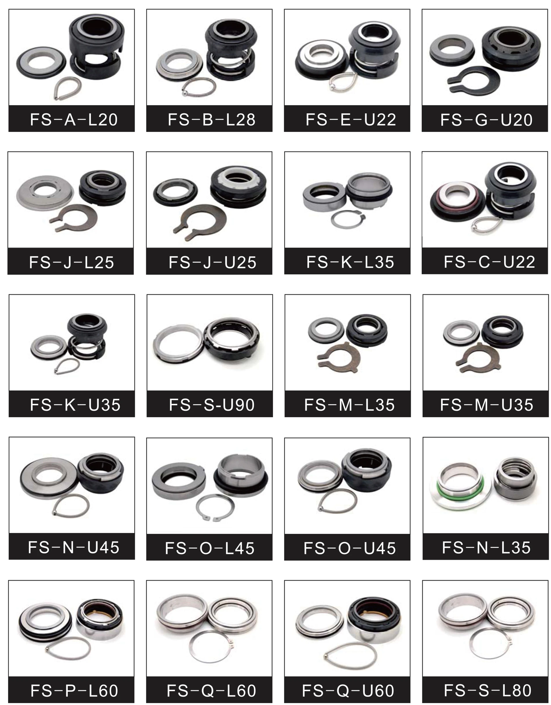 Mechanical seal for Flygt original pump seal