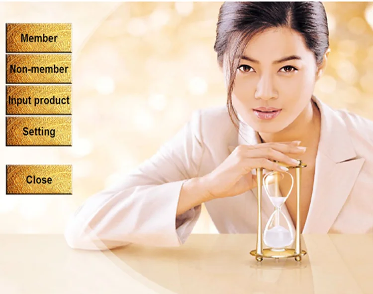 2 in 1 skin and hair analyzer machine