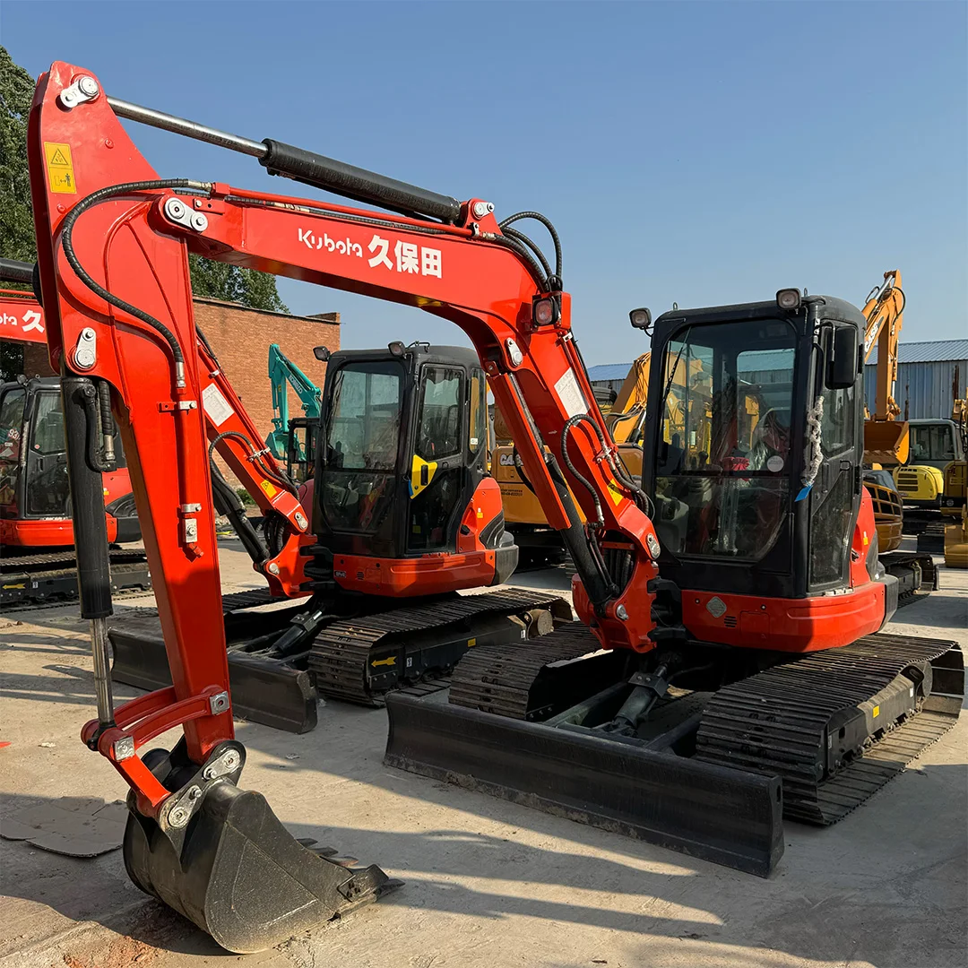 Сделано в Японии оригинальный экскаватор KUBOTA KX161 малая мини-экскаватор 6 тонн машина 1