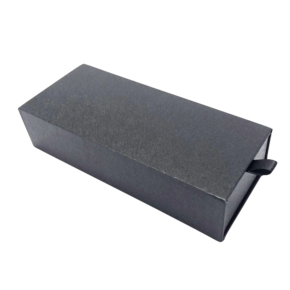 Paper Box Case Sunglasses Eyeglasses Cheap Sun Glasses Package Black Holder Custom Logo