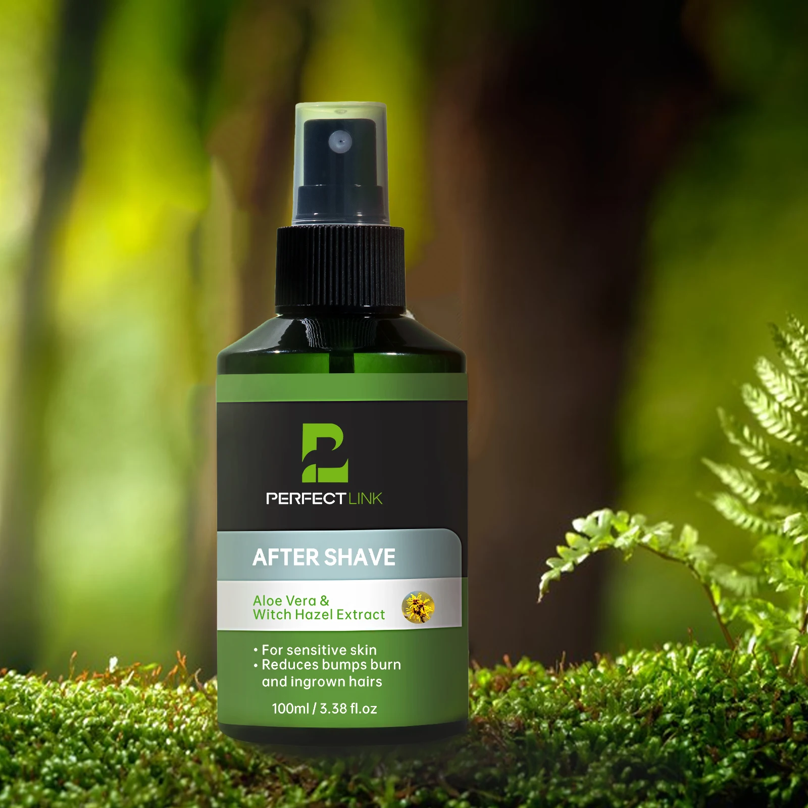 Wholesale Aftershave Moisturizing Nourishing Beard Ingrown Hair Treatment After Shave Soothing After Shaving Spray