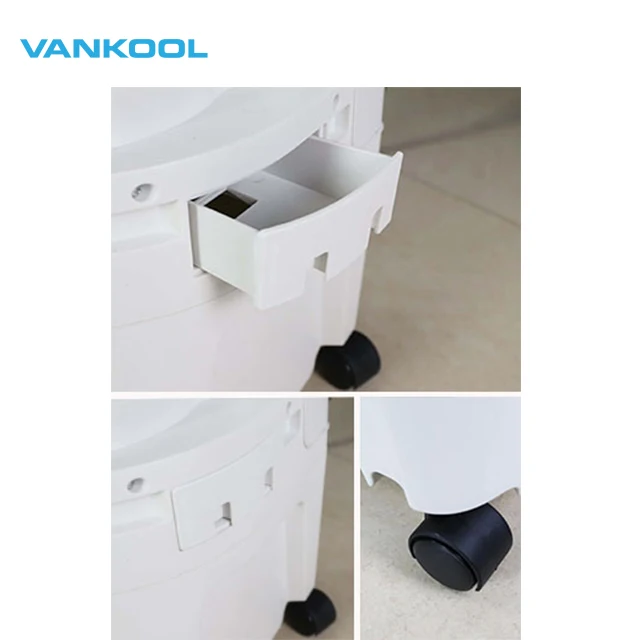 3 sides cooling pads small portable evaporative cooler fan