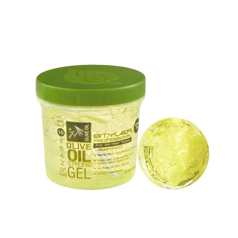 Wholesale Private Label ECO Alcohol-free Professional Hair Styling Gel For All Hair Types 236 ml 473 ml