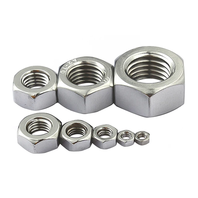 china stainless steel hex nuts m12 m24 m36 m50 grade 8.8 10.9 12.9 high strength hex bolt and nut