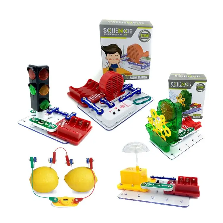 Science Kid Electronics Kit Electric Circuits For Kidz Experiments Set Educational STEM Toys For Kids Science Kit For Kids