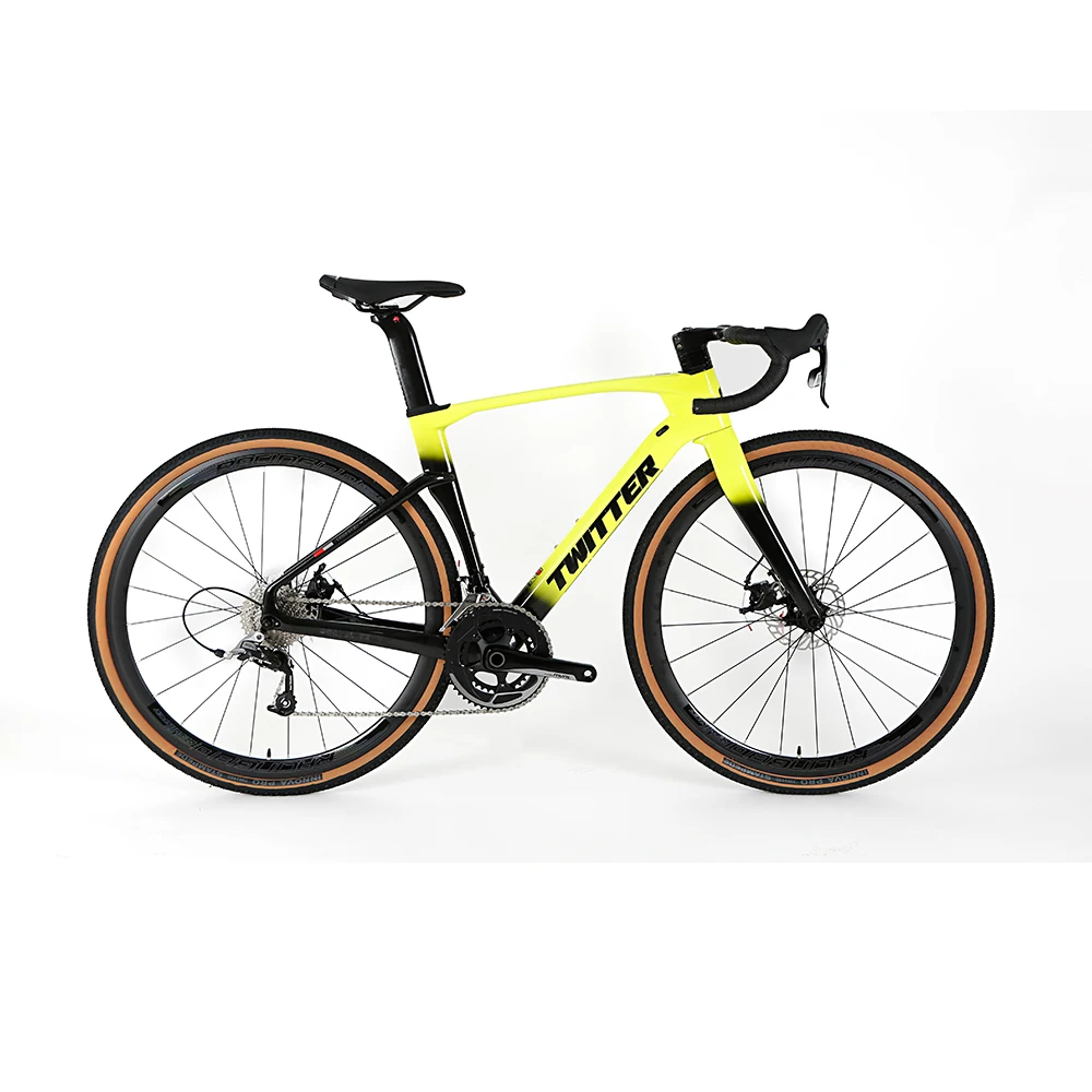 Full carbon fiber 105 kit 22 speed disc brake road bike Gravel V2 700*40C carbon fiber frame road bike