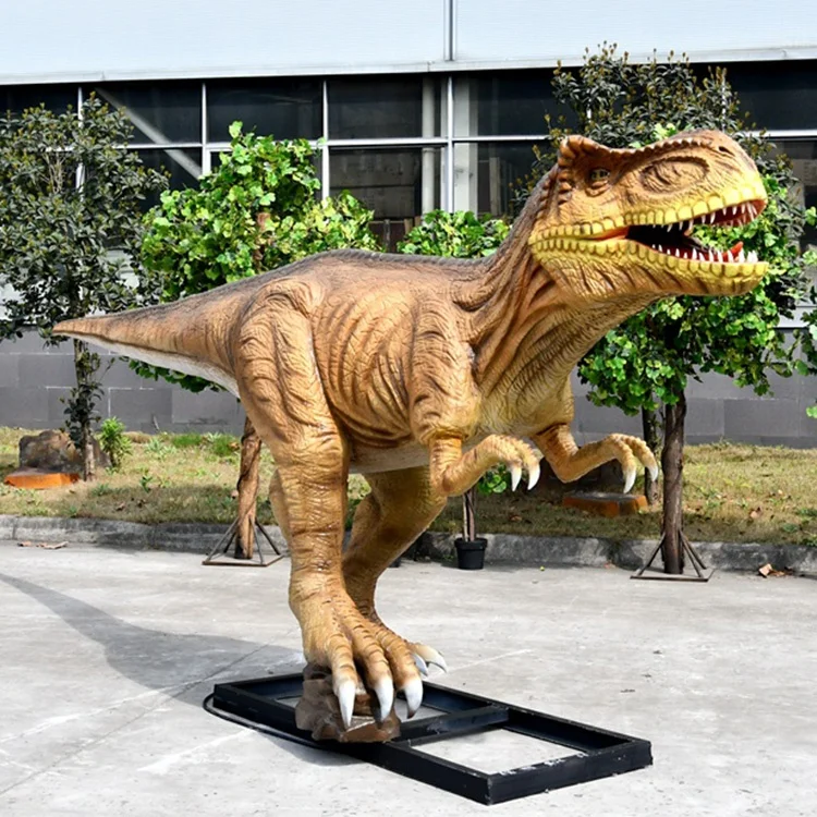 Parques de diversoes dinossauro Huge Realistic Animatronic Remote Dinosaurian