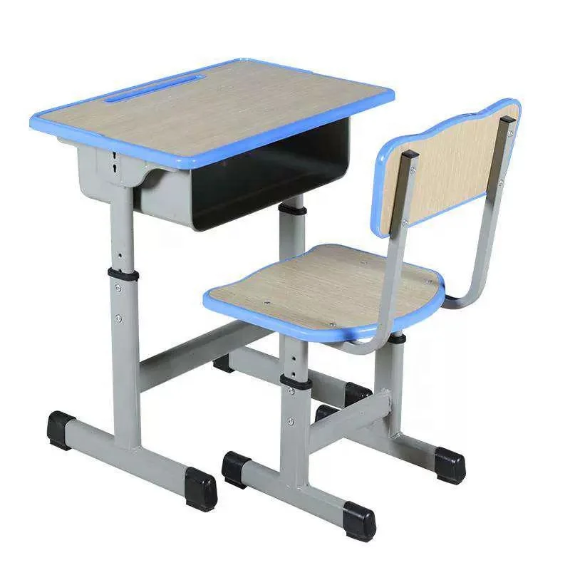 Modern Metal Students Table and Chair School and Study Furniture for Kids Kindergarten Living Room Applicable