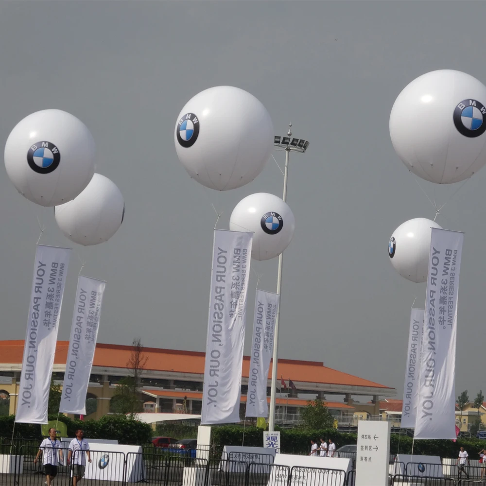 PVC Material Air Helium Balloon Factory High Quality Customization Inflatable Advertising Balloon