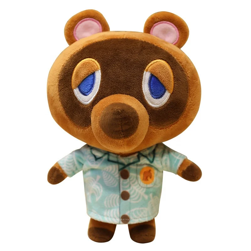 DL61828 Animal Forest Surrounding Crossing Club Doll Plush Toys Tanuki Animal Crossing Friends Toys