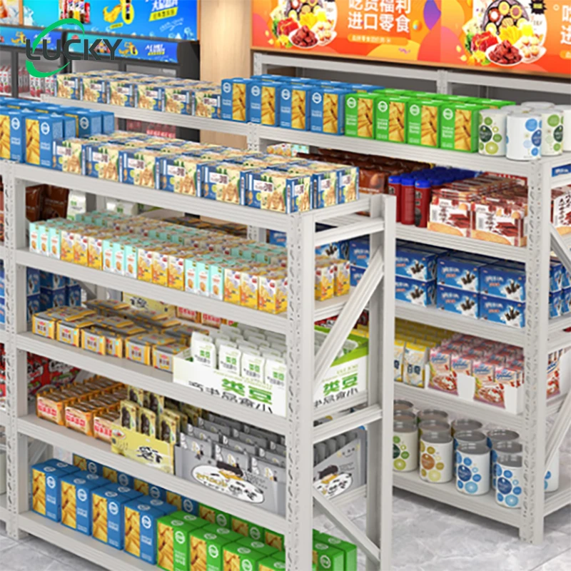 Leke heavy boltless steel metal medium light 5 layers duty stacking shelving racks racking warehouse storage shelf shelves&units