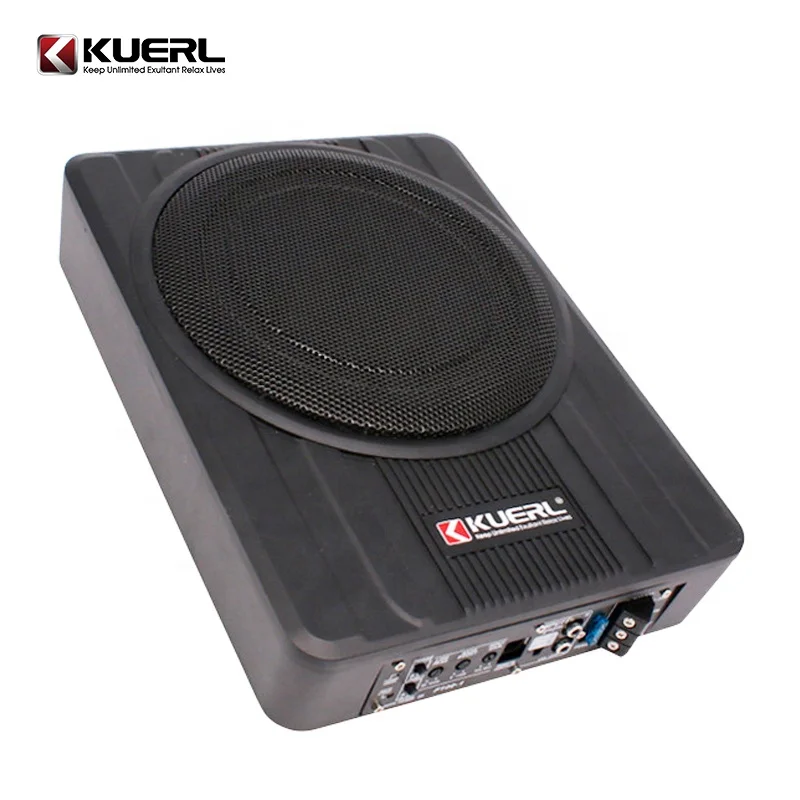 Factory direct sale high power car subwoofer ultra-thin pure bass car active subwoofer