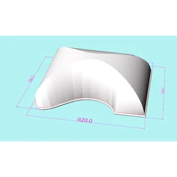 Portable outdoor used transparent inflatable pool dome with covered tents from China inflatable pool cover tent factory