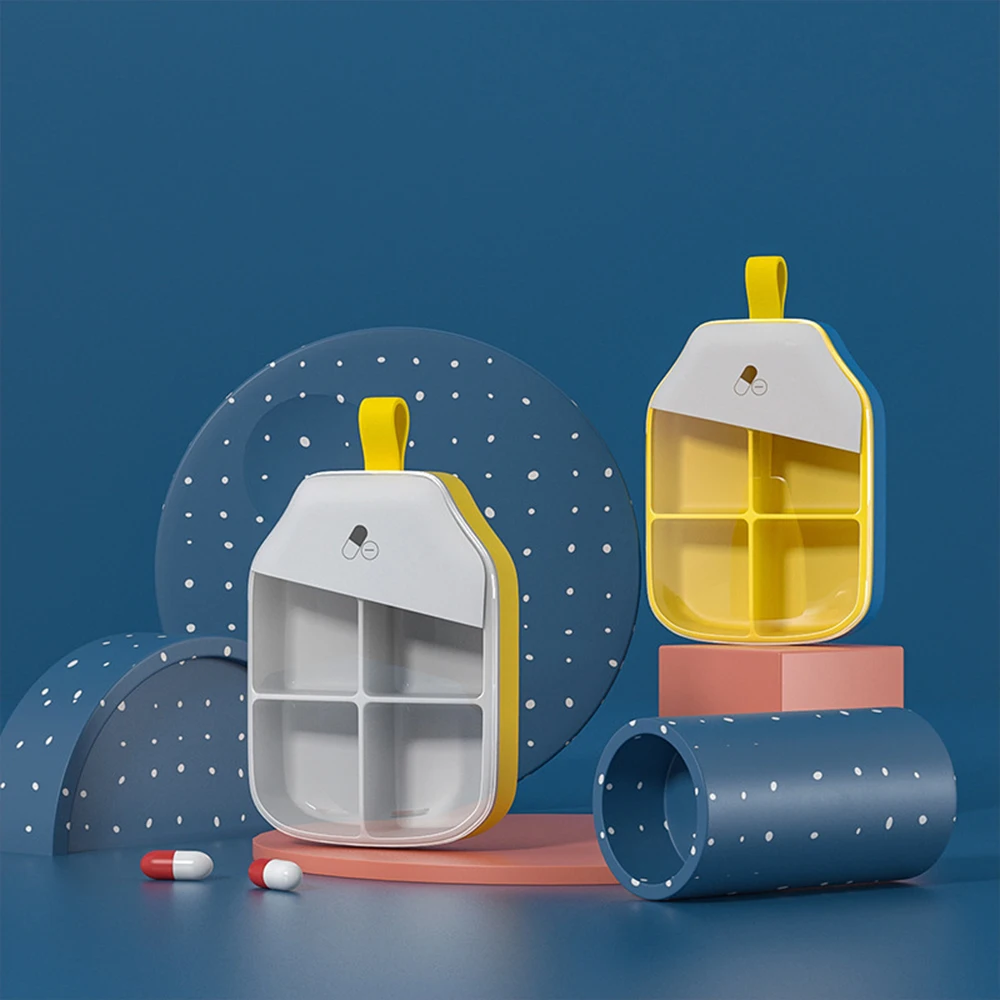 7 Days Portable Pill Box Container For Travel Weekly