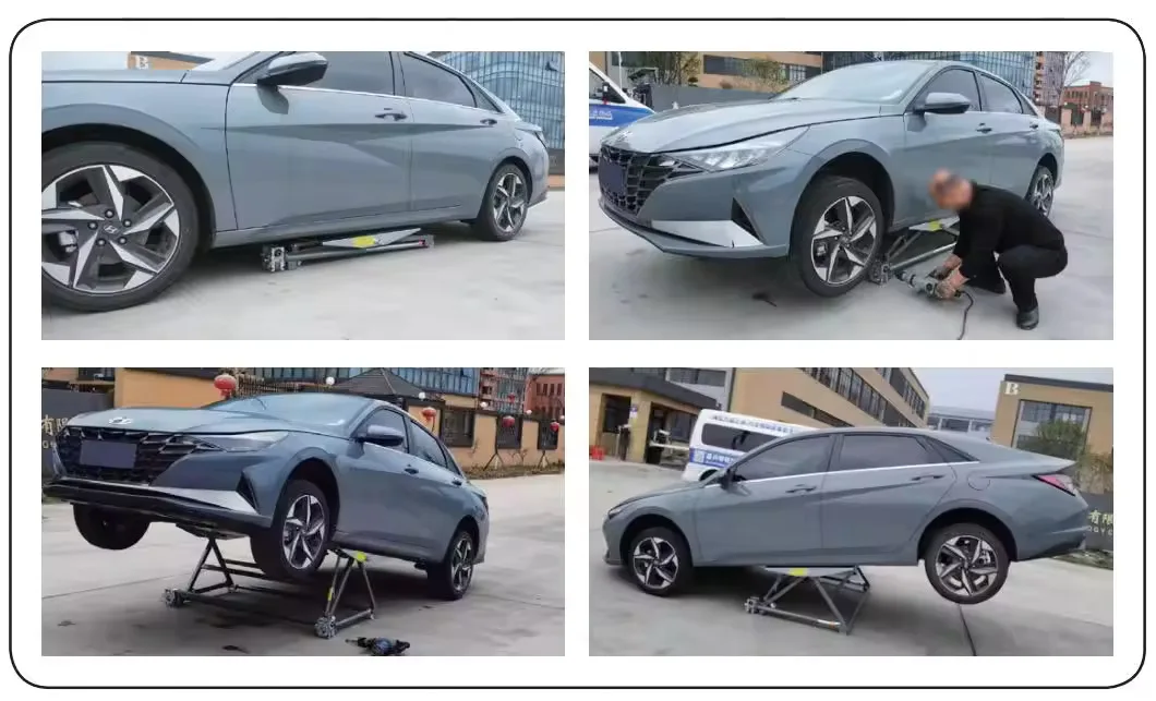 1500KG High Bearing Capacity Car Lift Removable Jack Solid Car Crane