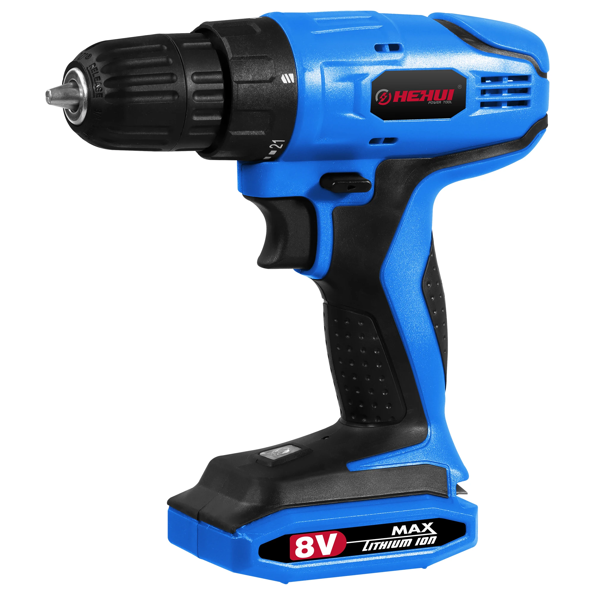 Hehui 8V Cordless Hammer Power Screwdriver 2 Speed 10 Mm Drill Driver