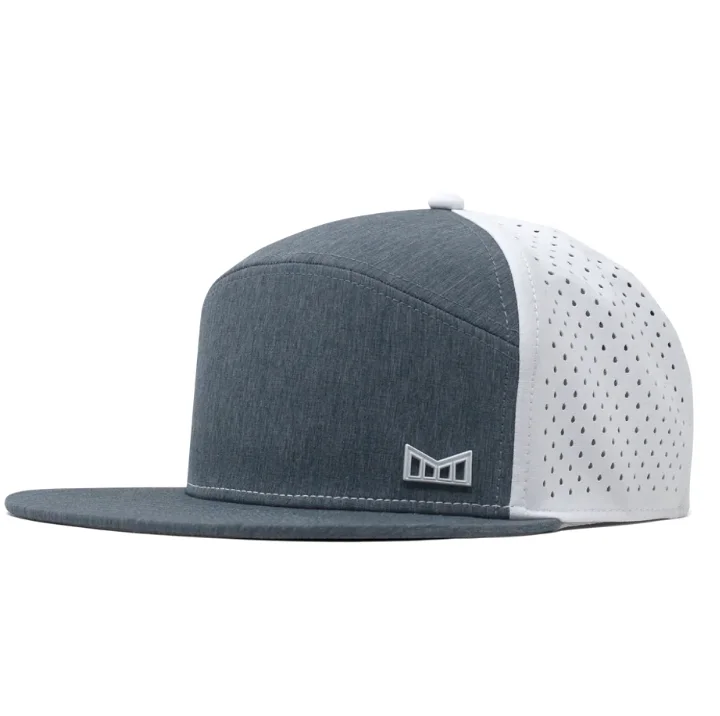 Melin Custom Logo snapback Sports gorras trucker baseball cap laser cut 7 panel golf waterproof hat caps Flat Brim Hats