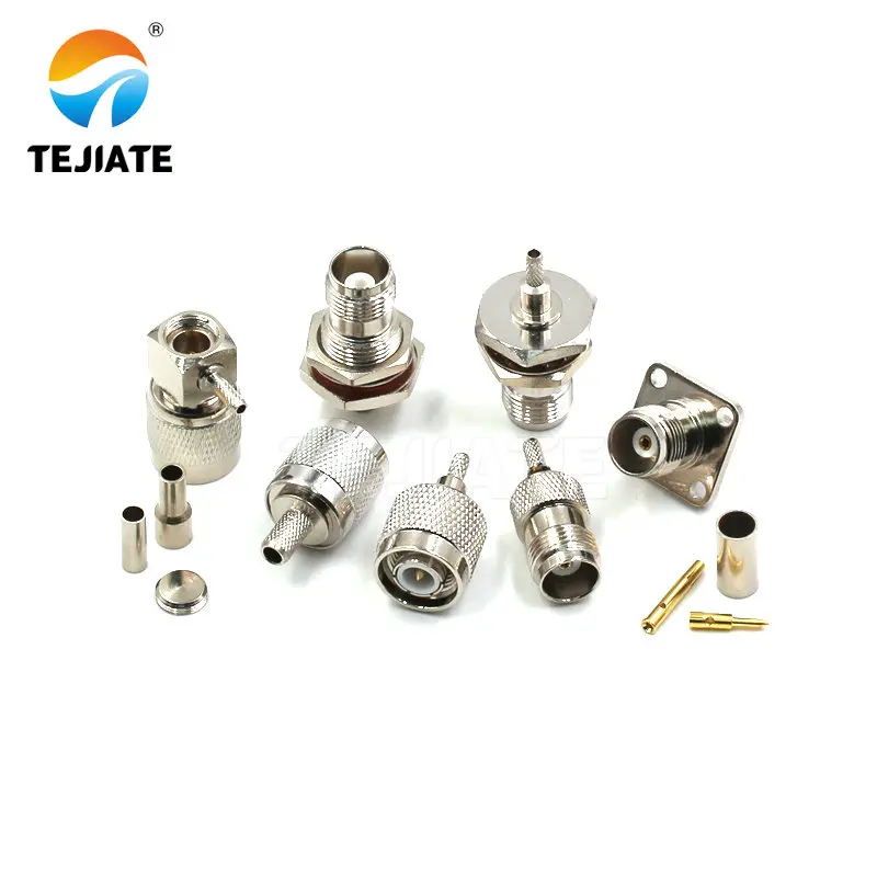 TNC-KF-1.5 фланец с 4 отверстиями все медные соединители Utp Rj45 Plugm5 xt60 f amp pin