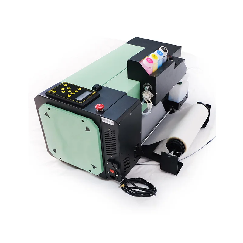 With Automatic Dtf Shaker Dual i1600 xp600 printheads tshirt printing machine  a3 dtf printer