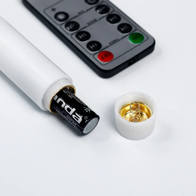 Support Customization Simple Dinner Decoration Bright Candle Led Light No Fire Reusable Long Pole LED Candle