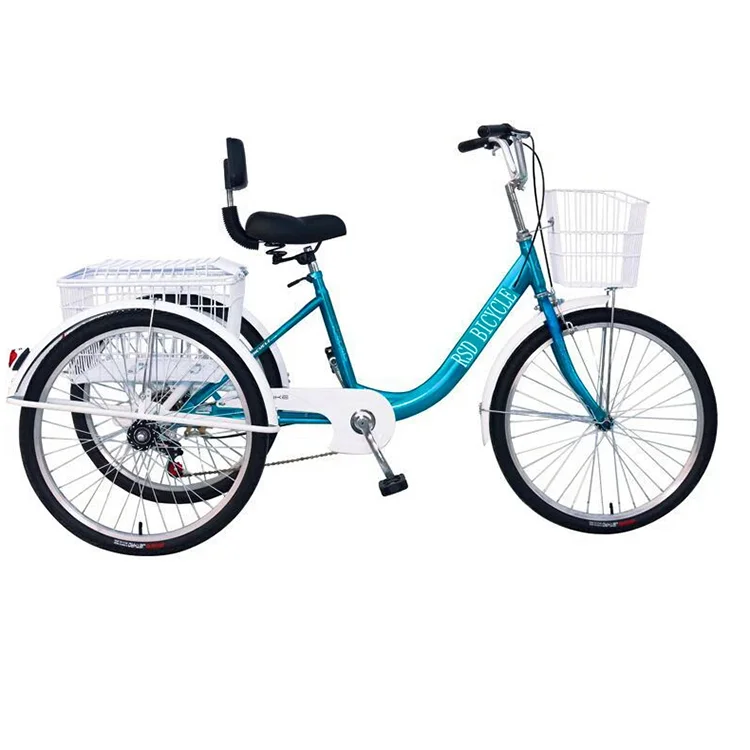 High Quality New Style 3 Wheel Bicycle Adult Shopping