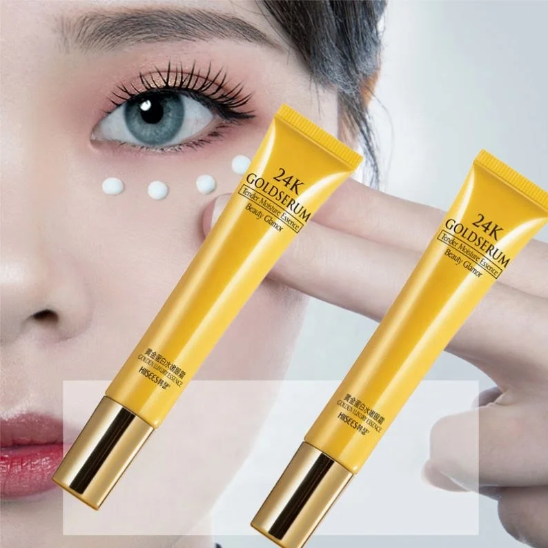 Tightening Instant Ageless Wrinkle Face Tube Smoothing Wholesale Turmeric 24k Mask Serum Anti Puffiness Eye Cream