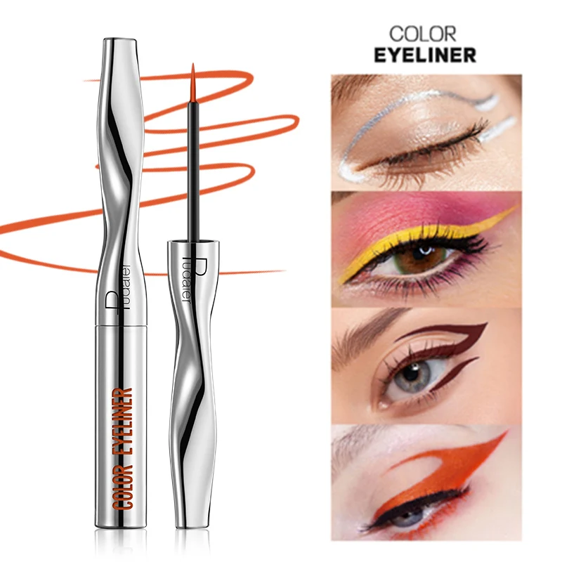 Водонепроницаемая жидкая подводка для глаз, 24 цвета