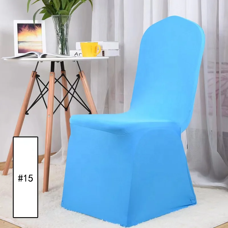 2023 wholesale elastic chair cover white