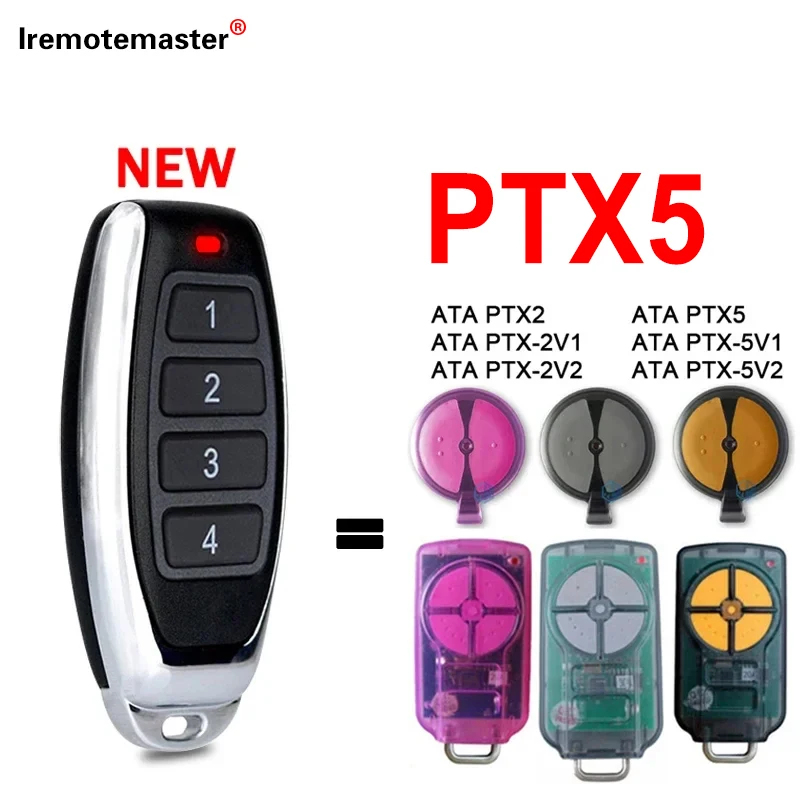 PTX-5v1 garage door remote control 433.92 mhz transmitter triocode/tricode gdo door opener