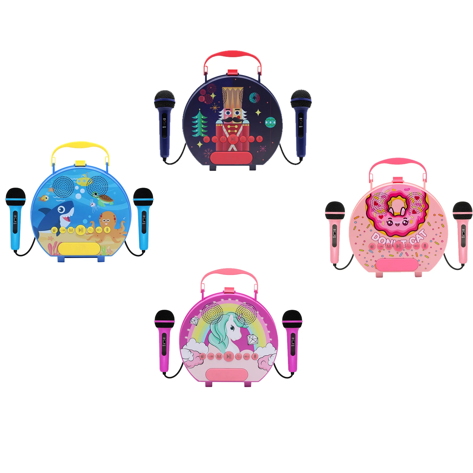 OEM Factory Price Mini Portable Wireless Microphone Home Party Microphone For Smart Phone Karaoke Speaker Machine Birthday Gifts