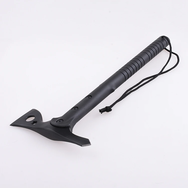 Outdoor Camp Tactical Survival Axe Multifunctional Wilderness Defense Multi Functional Tactical Long Axe Multi Tool Hammer Axe