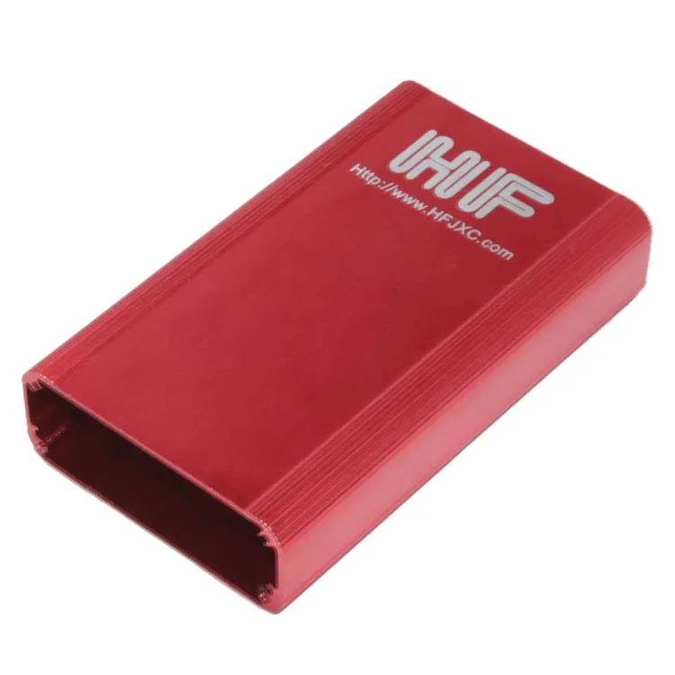 Hard Disk Drive Electronics Enclosure Manufacturers Custom Anodized Extruded 6063 Aluminium Profile Hard Disk Drive Box Case