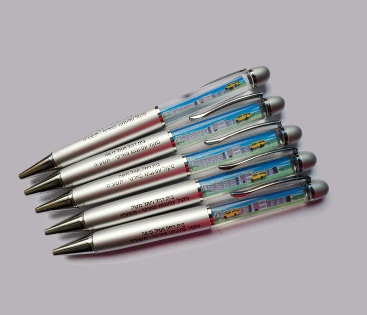 Oempromo custom promotional floating ball pen