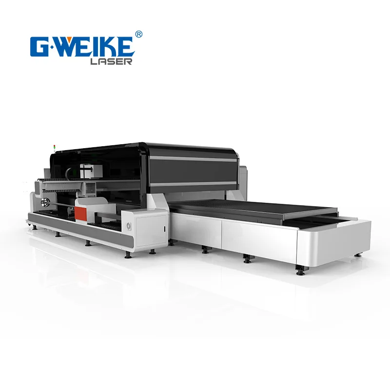 Китай Gweike LF3015GAR полностью закрытый 1 кВт 5 2 3 4 6 алюминиевый стальной лист и станок для лазерной резки труб