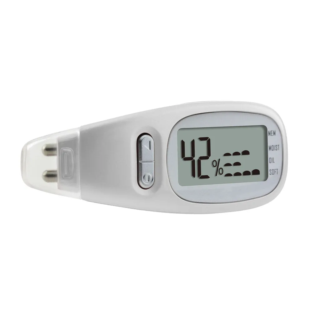 skin hydration meter water oil tester Portable digital facial moisture tester skin analyzer facial hydration corneometer