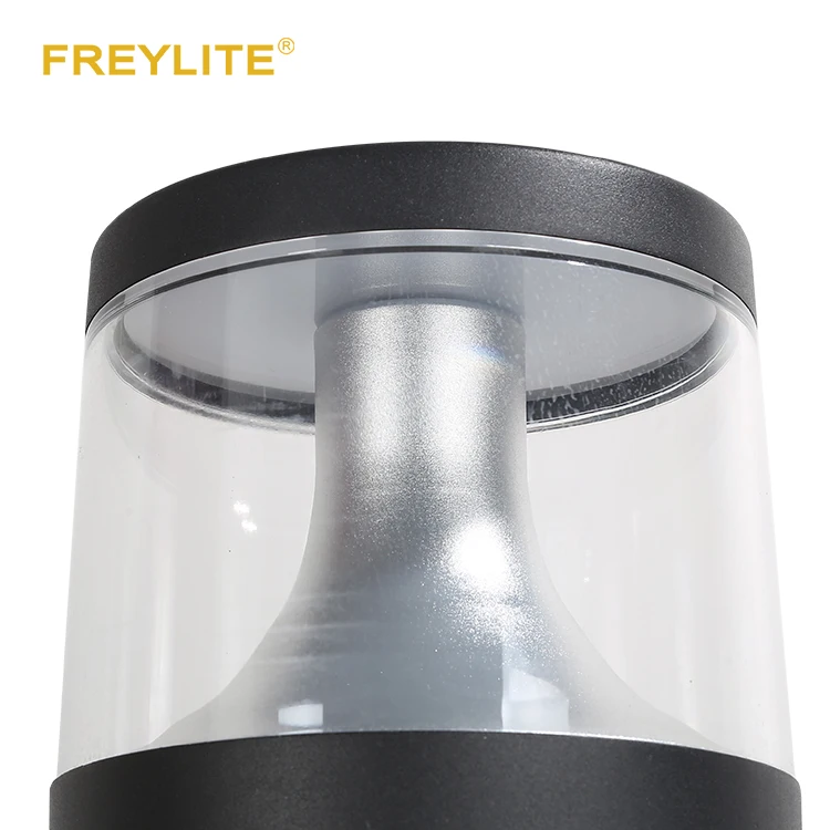 
FREYLITE High quality aluminum bollard waterproof outdoor lighting ip65 10watt led garden light 