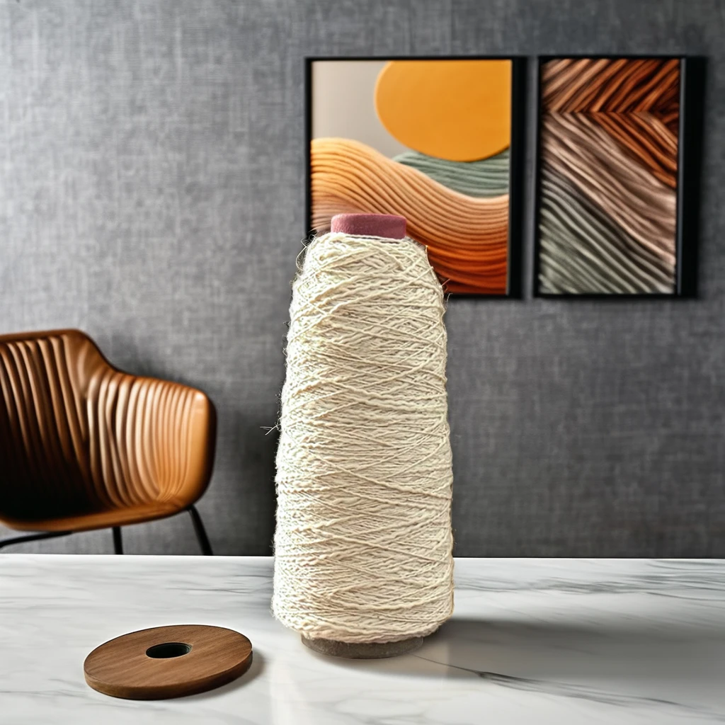 White And Beautiful Comfortable And Soft Yarn 100% Nylon  Nylon Poy Yarn For Knitting Feather Yarn