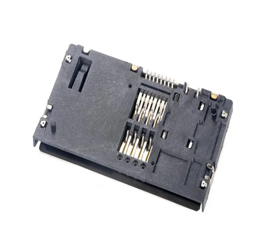 MUP 8 pin SMT IC Card Connector Friction technology Smart Card Connector for Mobile POS vending machine best selling in France