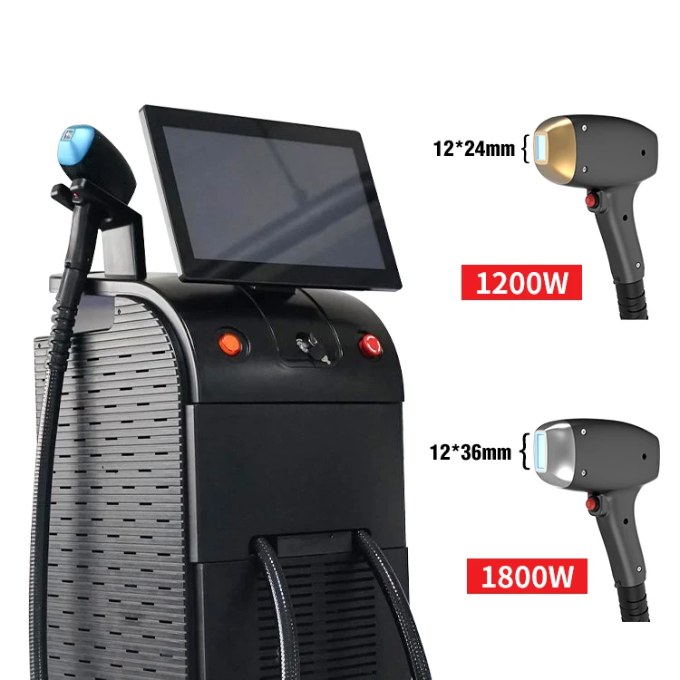 Professional Laser Diode Hair Removal Machine Professional with 3 Wavelength 808 910 1064 for Hair Removal