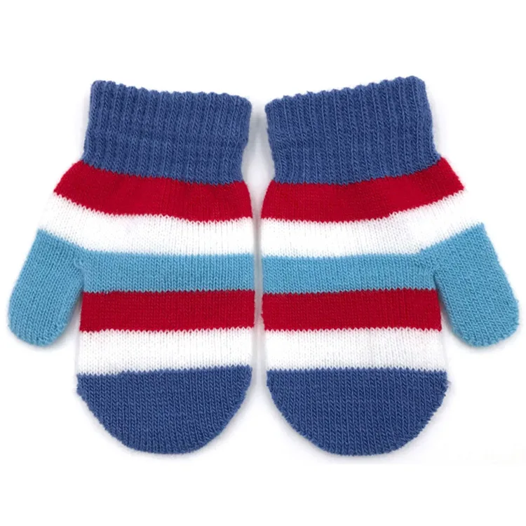 Cheap Low Price Kid Colorful Winter Warm Waterproof Gloves Outdoor Sports Running Driving Bicycle Winter Gloves