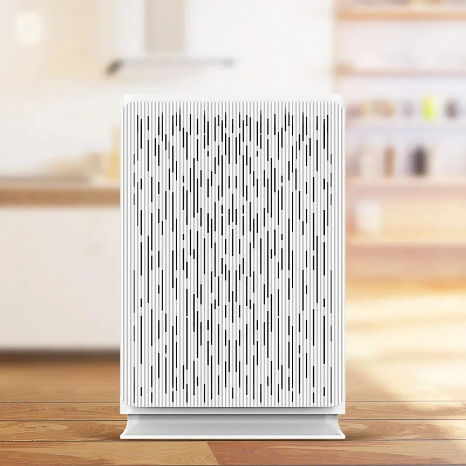 5 Stages Smoke Pollen Removing HEPA Filter Hotel Home Air Ionizer Purifier